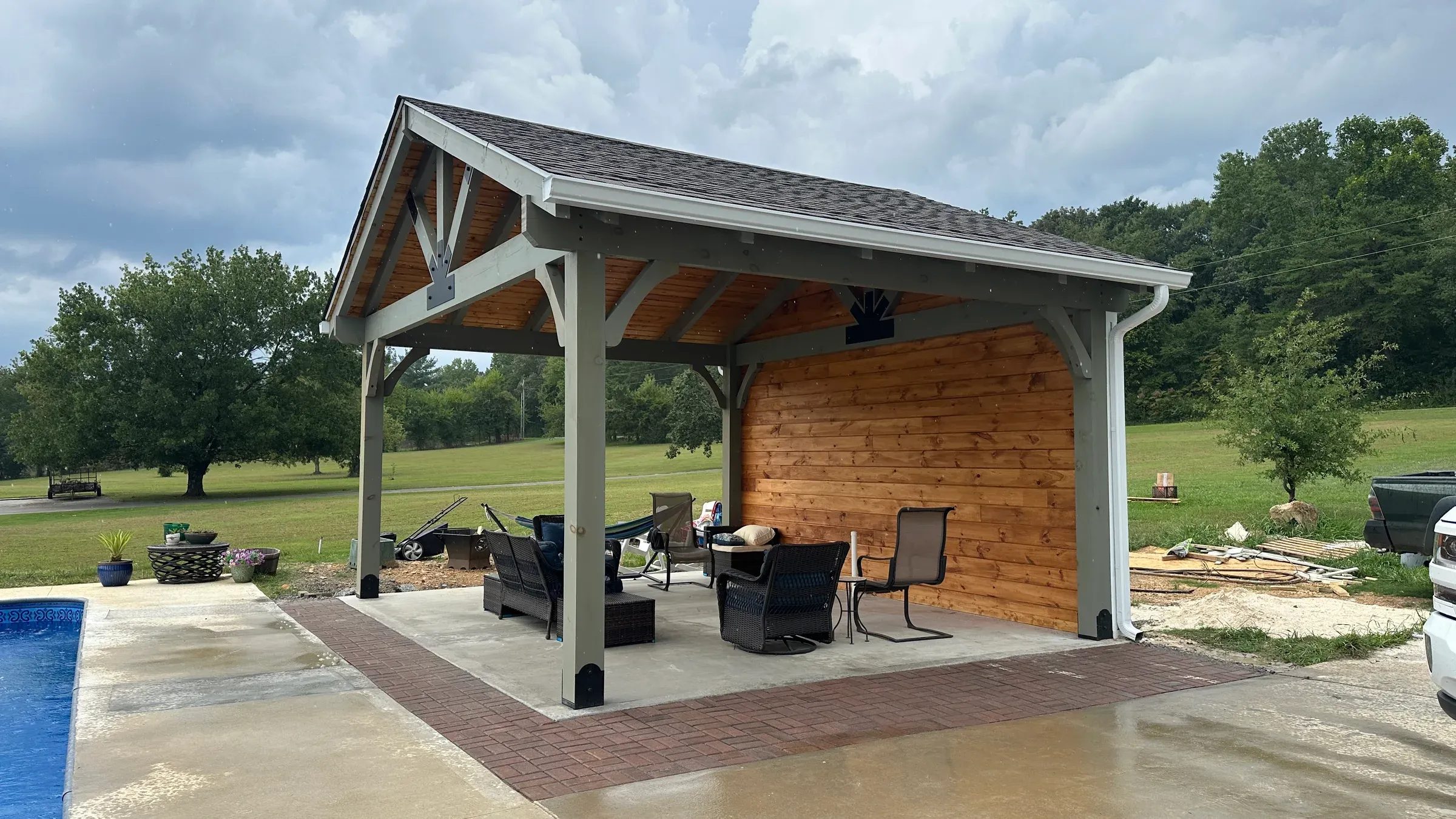Custom Pool House, photo 2